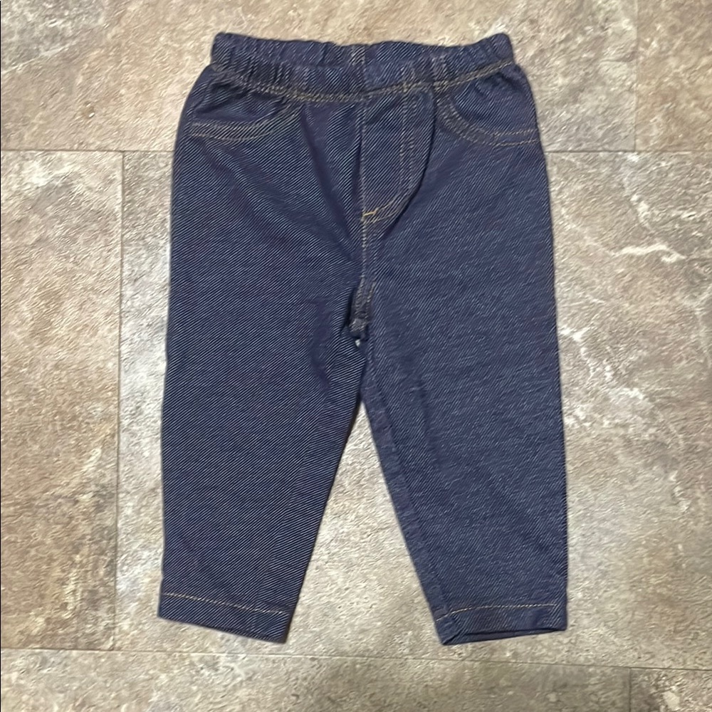 Carter's Blue Leggings Comfortable Stretchy Bottoms